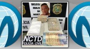“Neguim da Mídia” é preso em Juazeiro com 3 Kg de cocaína e crack
