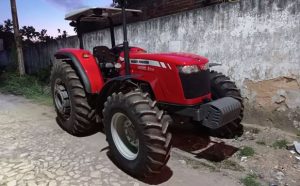 Trator avaliado em R$ 200 mil roubado em Pernambuco é encontrado no interior do Ceará