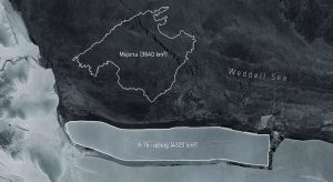 Iceberg três vezes maior que São Paulo se separa na Antártica