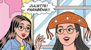 Juliette ganha homenagem de Mauricio de Sousa e vira personagem em quadrinho