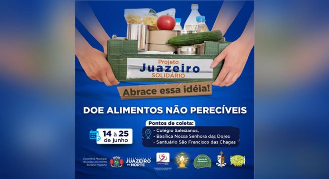 Prefeitura de Juazeiro entregará mudas de plantas nativas a quem doar alimentos