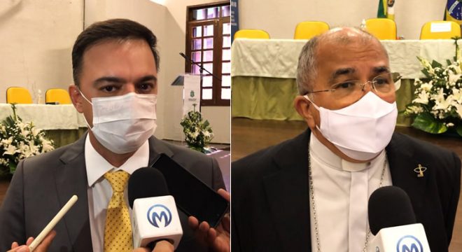 Dom Gilberto e Fernando Santana comentam beatificação e construção do Complexo de Benigna