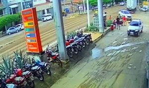 Veja imagens de atentado à bala no Cariri e acadêmico preso ontem em Brejo Santo