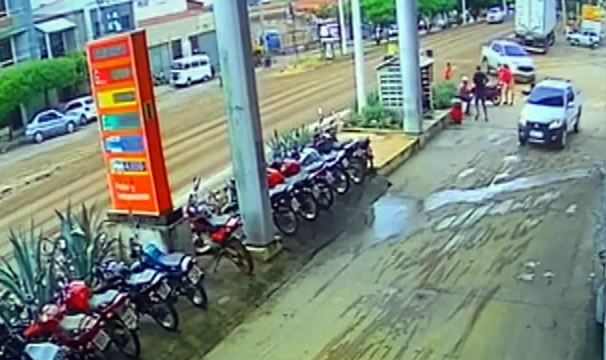 Veja imagens de atentado à bala no Cariri e acadêmico preso ontem em Brejo Santo