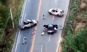 Veja prisões no Cariri de envolvidos na explosão de carro forte, incluindo uma garota