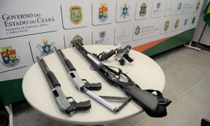 Forças de Segurança apreendem quase 3 mil armas de fogo no primeiro semestre de 2021