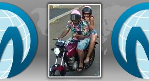 Veja casal armado em Juazeiro do Norte e assaltando numa moto