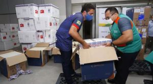 Ceará recebe lotes com 316 mil doses de vacinas contra Covid-19 CoronaVac e Pfizer
