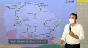 Ceará recebe novo pacote de recuperação de estradas, com 121 trechos incluídos no programa