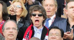 Mick Jagger será multado em R$ 70 mil por ver Inglaterra na Eurocopa