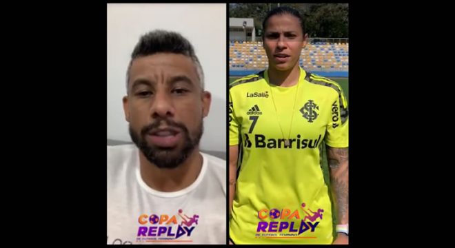 Craques do futebol enviam mensagem de incentivo a atletas da Copa Replay de Futebol Feminino