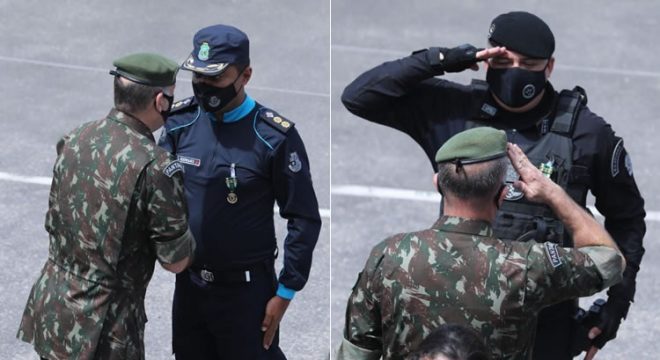 Tenentes-coronéis de Juazeiro do Norte e Brejo Santo recebem medalha do Exército Brasileiro
