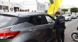 Forças de segurança acompanham grande movimentação de eleitores em Missão Velha