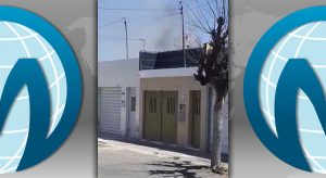 Incêndio em Juazeiro na casa de idosa assaltada ontem a qual tinha ido à delegacia