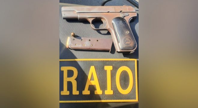 Quatro armas de fogo apreendidas em Crato, Jati e Juazeiro do Norte