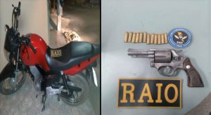 PM persegue ladrões em Crato e Juazeiro, sendo alguns presos com armas e objetos recuperados