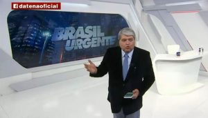 Apoiadores de Bolsonaro chamam Band de ‘lixo’ e Datena se revolta