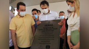 Deputado Davi de Raimundão acompanha o governador Camilo Santana na visita ao Cariri