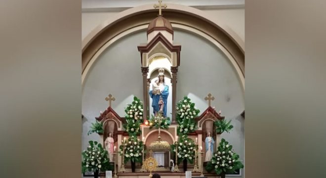Imagem de santa é furtada do altar da Igreja Matriz de Jaguaribe