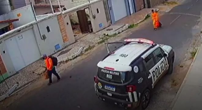 Dupla vestida de gari invade casa no Ceará, faz casal refém e é presa durante fuga