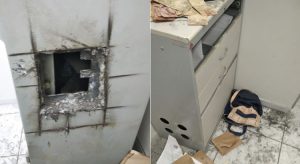 Ladrões invadem agência do Banco do Brasil em Cedro e arrombam cofre