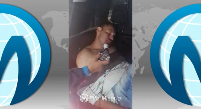 Veja a embriaguez do motorista que atropelou crianças em Assaré e uma morreu em Juazeiro