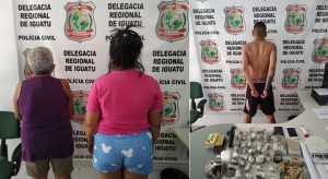 Operação Contenção apreende arma, munições e drogas em Iguatu