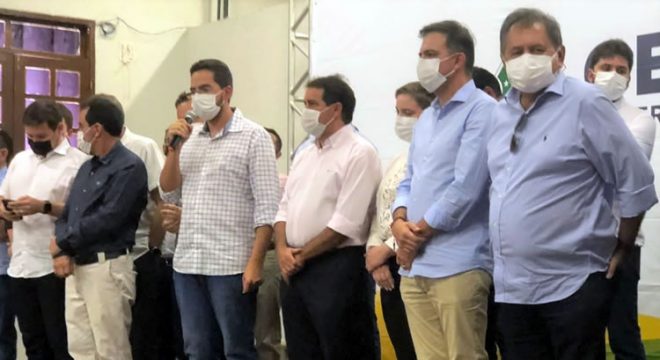 Deputado Davi de Raimundão acompanha governador Evandro Leitão no Cariri