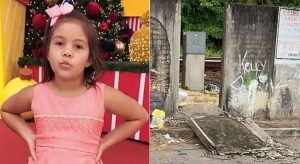 Menina de 8 anos é esmagada por placa de concreto de muro do metrô do Recife