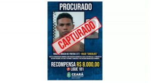 Chefe de organização criminosa que integrava lista dos mais procurados do Ceará é preso