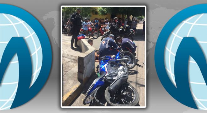 Fugindo do RAIO em Juazeiro jovem tornozelado é atropelado por carro