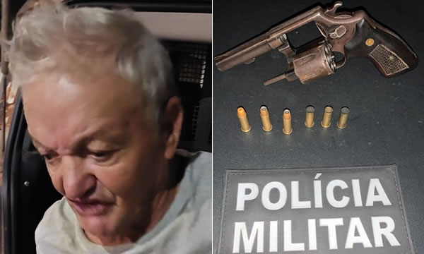 Sete armas apreendidas em Araripe, Jardim, Juazeiro e Várzea Alegre até com disparos na via pública