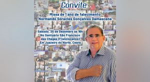 Família de Normando Sóracles convida população para missa de 1 ano de falecimento do comunicador
