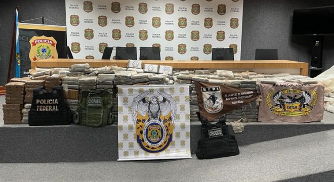 Apreensão de cocaína em Chaval é a maior das forças policiais do Ceará