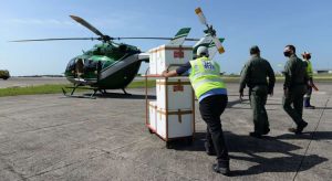 Aeronaves da Ciopaer realizaram 195 transportes de pacientes e vacinas no Ceará em 2021