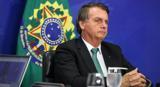 O presidente Jair Bolsonaro