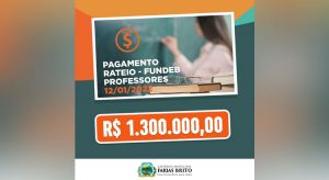 Farias Brito vai pagar mais de R$1 Milhão aos professores do município