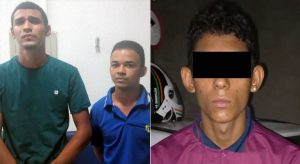 Dupla presa em Crato após assaltos e menor ao furtar pistola de PM