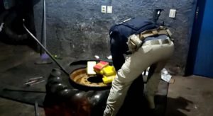 Mais de 100 quilos de droga em pneus de trator são apreendidos no Ceará