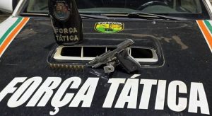 Crediarista preso em Juazeiro ameaçava cliente com pistola e outras armas recolhidas em Antonina