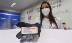 Ceará recebe lote de vacinas da Pfizer para crianças. — Foto: Governo do Ceará