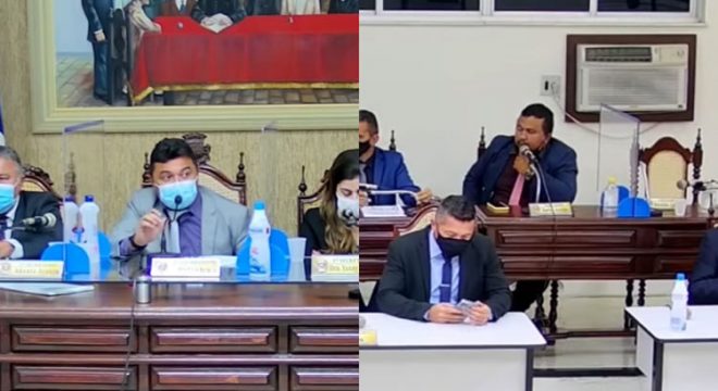 “Não vou entrar no jogo do senhor”; Bilinha e David Araujo batem boca na Câmara de Juazeiro