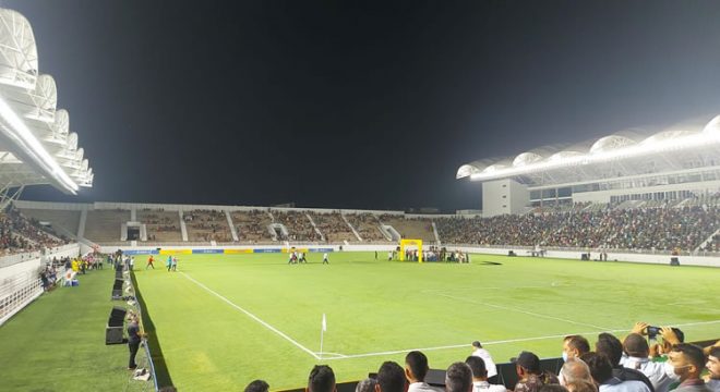 Selecionado Caririense vence Combinado Ceará/Fortaleza na inauguração da Arena Romeirão