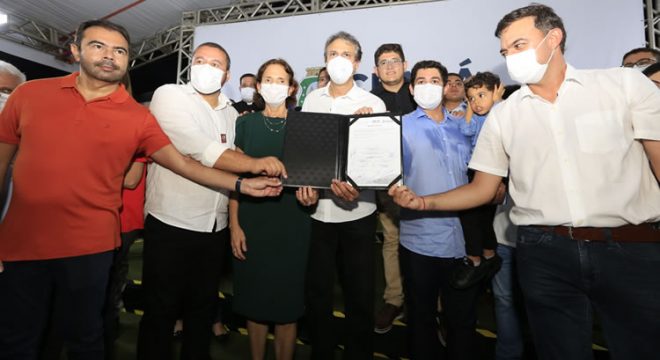 Camilo autoriza obras do Santuário da Menina Benigna e quer entregar espaço antes de outubro