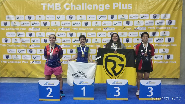 Caririenses conquistam medalhas em etapa do Campeonato Brasileiro de tênis de mesa