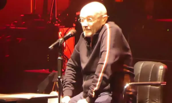 Phil Collins faz último show da carreira e emociona fãs