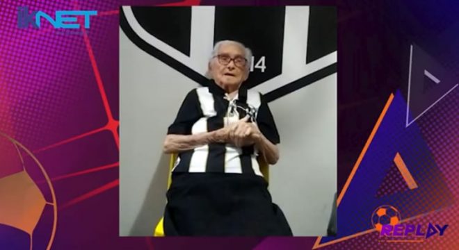 Morre no Crato, aos 103 anos, Dona Lilou, torcedora símbolo do Ceará