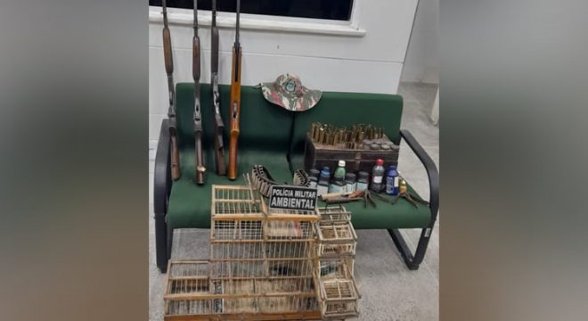 BPMA de Juazeiro combate crimes ambientais apreendendo material de caça