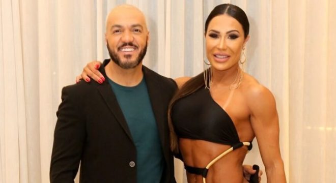 Belo e Gracyanne são procurados pela Justiça por dívida em hospital