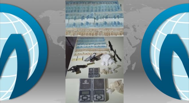 Polícia Civil prende dupla no Cariri com armas de grosso calibre, drogas e muito dinheiro